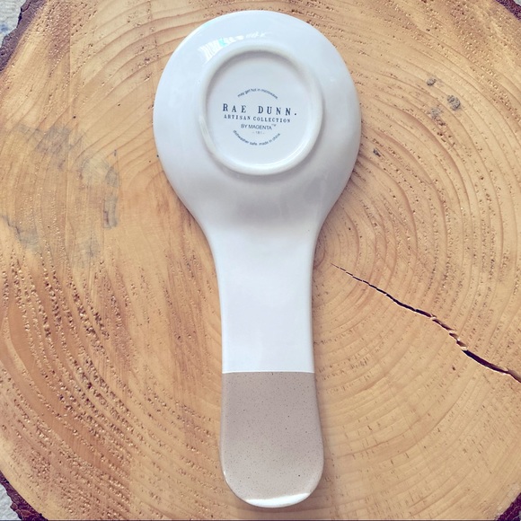 Dublé Spoon Rest SPOON Rae Dunn Sand Sandy Handle - Picture 3 of 5